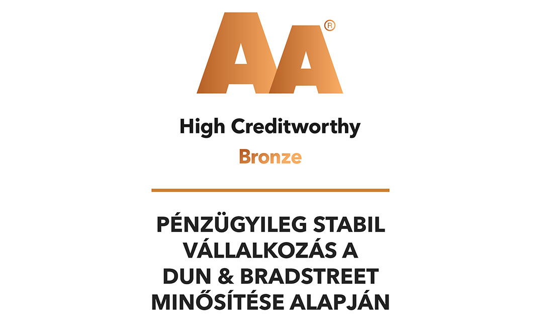 Dun & Bradstreet Tanúsítvány