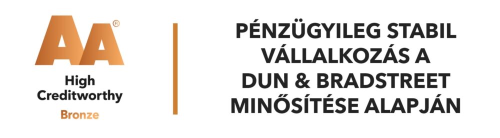 Dun & Bradstreet Tanúsítvány, Bisnode tanúsítvány KissTóth Plusz Kft.